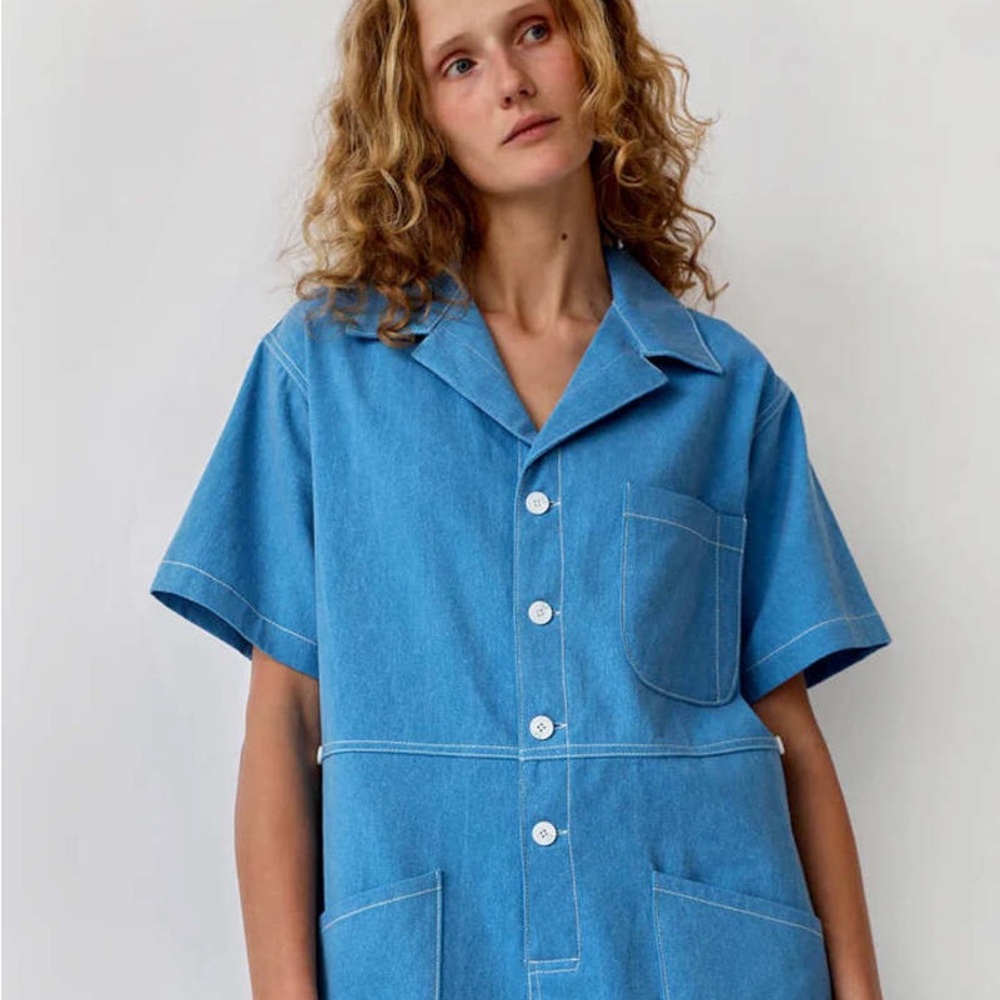 No. 6 Store Bree Jumper - Blue Romper